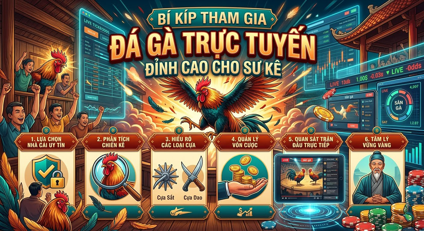 Bí Kíp Tham Gia Đá Gà Trực Tuyến Đỉnh Cao Cho Sư Kê