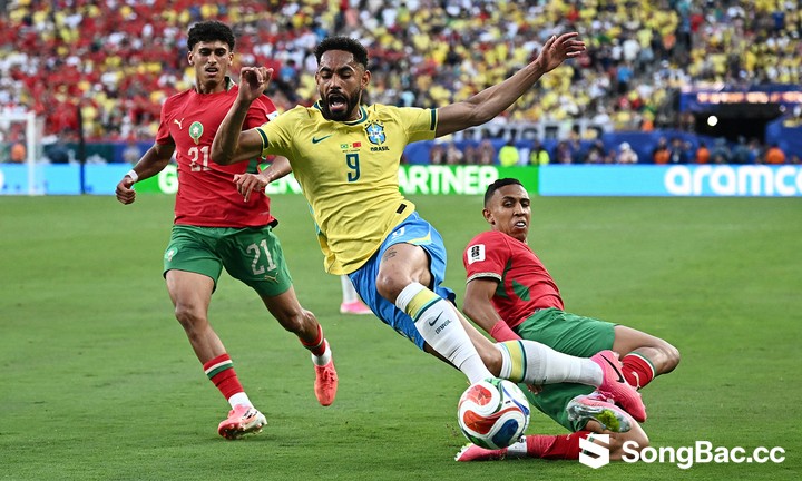 Brazil không thể đánh bại Morocco. (Ảnh: Reuters)