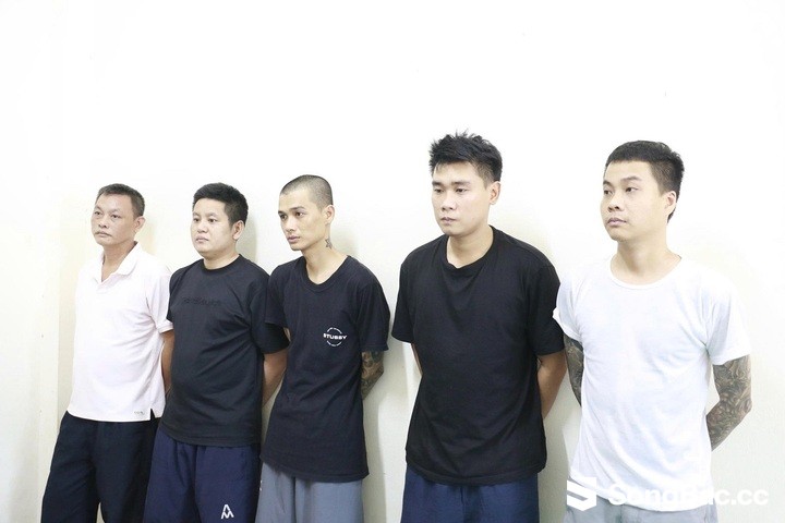 Các bị can tại cơ quan Công an. (Ảnh: CACC) Các bị can tại cơ quan Công an. (Ảnh: CACC)