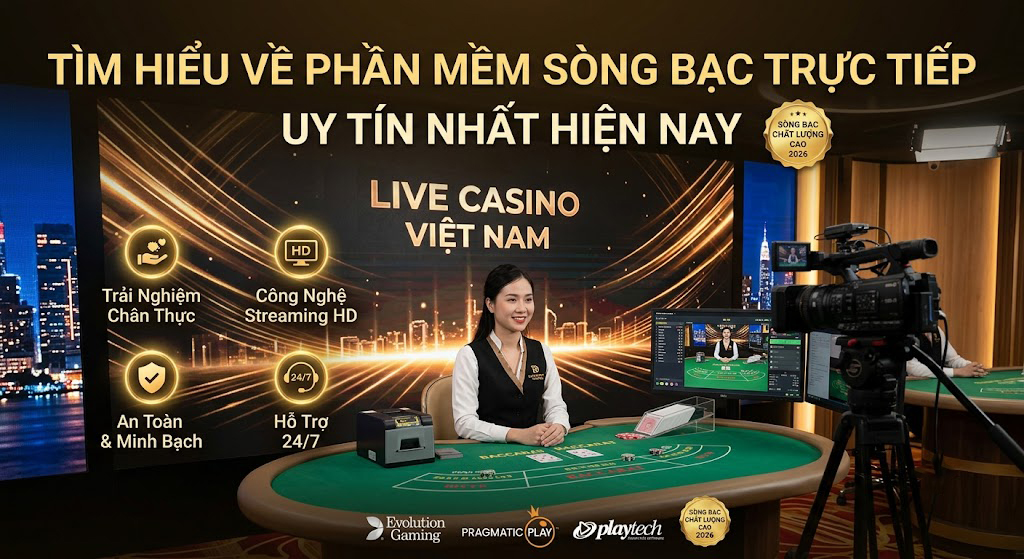 Tìm Hiểu Về Phần Mềm Sòng Bạc Trực Tiếp Uy Tín Nhất Hiện Nay