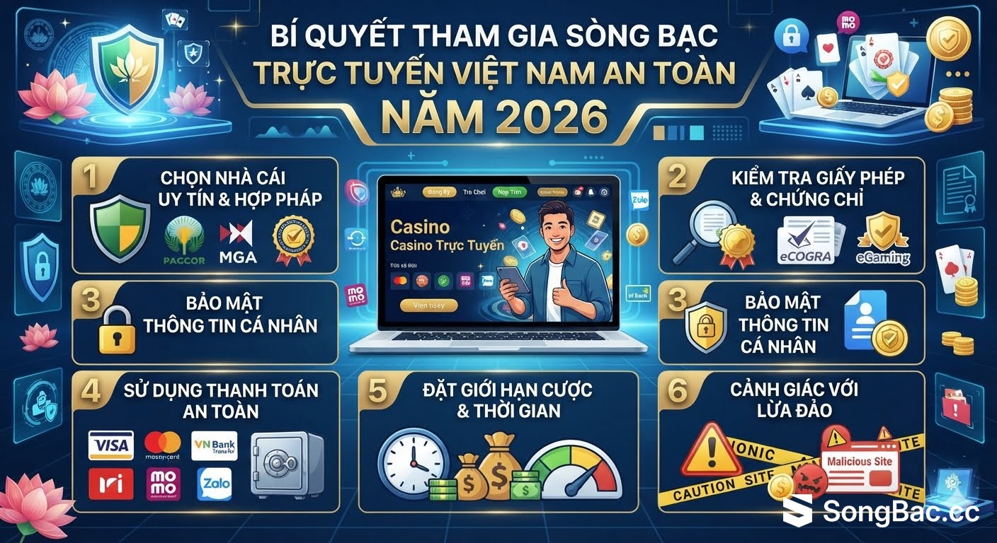 Bí Quyết Tham Gia Sòng Bạc Trực Tuyến Việt Nam An Toàn Năm 2026
