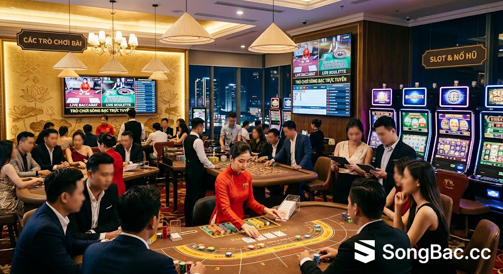 trò chơi sòng bạc trực tuyến