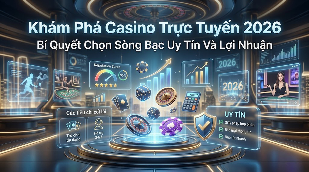 Khám Phá Casino Trực Tuyến 2026: Bí Quyết Chọn Sòng Bạc Uy Tín Và Lợi Nhuận