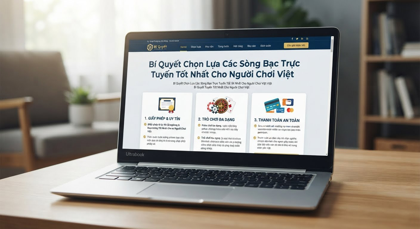 Bí Quyết Chọn Lựa Các Sòng Bạc Trực Tuyến Tốt Nhất Cho Người Chơi Việt
