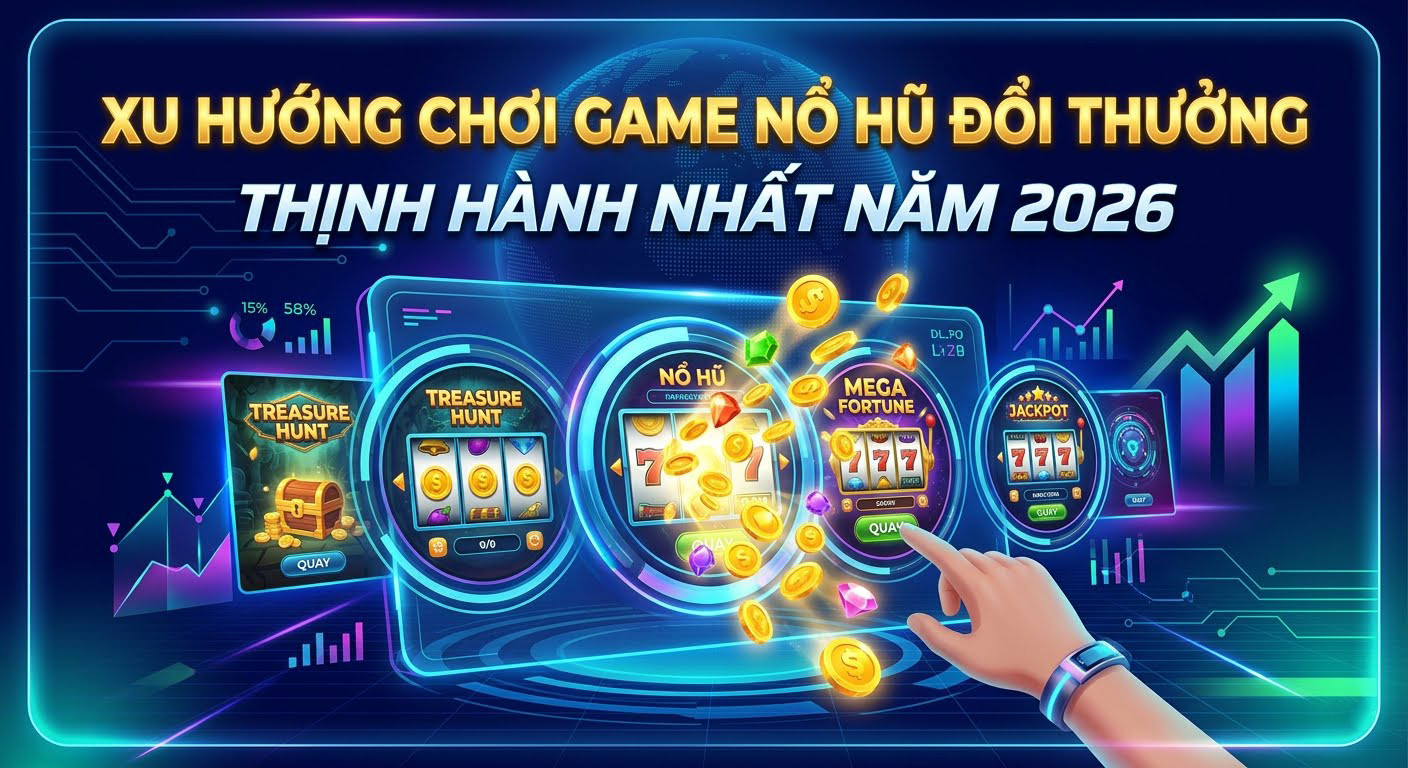 Xu Hướng Chơi Game Nổ Hũ Đổi Thưởng Thịnh Hành Nhất Năm 2026