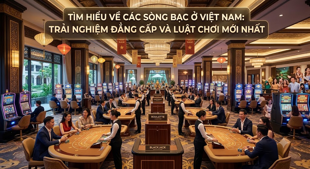 Tìm hiểu về các sòng bạc ở việt nam: Trải nghiệm đẳng cấp và luật chơi mới nhất