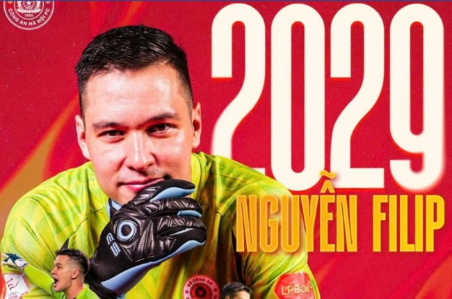 CAHN gia hạn với Nguyễn Filip đến năm 2029