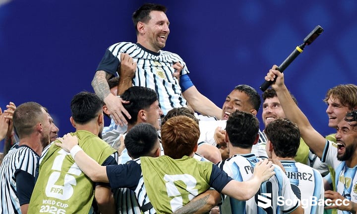 Siêu máy tính dự đoán Argentina có xác suất vào vòng bán kết cao hơn. (Ảnh: Reuters)