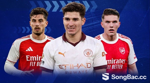 Thống kê vượt trội của Julian Alvarez so với dàn sao Arsenal Thống kê vượt trội của Julian Alvarez so với dàn sao Arsenal