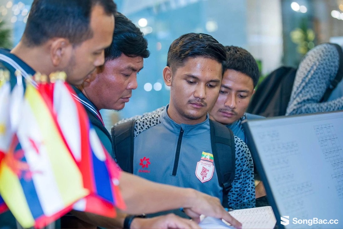Tuyển Myanmar đổ bộ Thái Nguyên, sẵn sàng đại chiến ĐT Việt Nam Tuyển Myanmar đổ bộ Thái Nguyên, sẵn sàng đại chiến ĐT Việt Nam