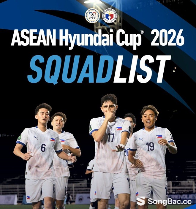 Philippines chốt danh sách dự AFF Cup, sẵn sàng cho bảng tử thần Philippines chốt danh sách dự AFF Cup, sẵn sàng cho bảng tử thần