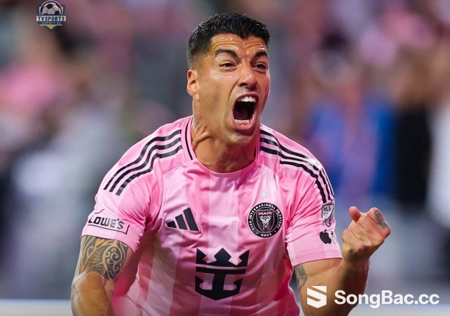 Suarez lập cú đúp, Inter Miami thắng ngược Chicago Fire