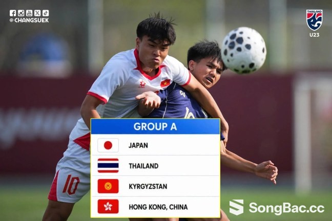 Báo Thái bi quan khi chung bảng Nhật Bản ở ASIAD 2026