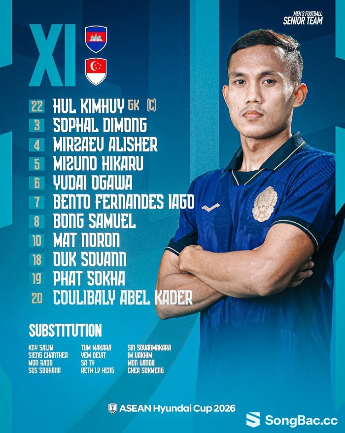 Campuchia 0-1 Singapore: Shawal Anuar mở tỷ số