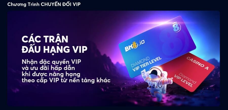 Chương trình chuyển đổi VIP BK8